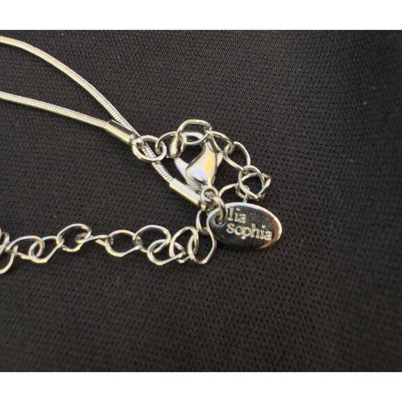 Lia Sophia "Retired" Infinity Necklace - Picture 3 of 4